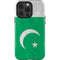 Pakistan Flag Distressed iPhone 14 Pro Impact Case